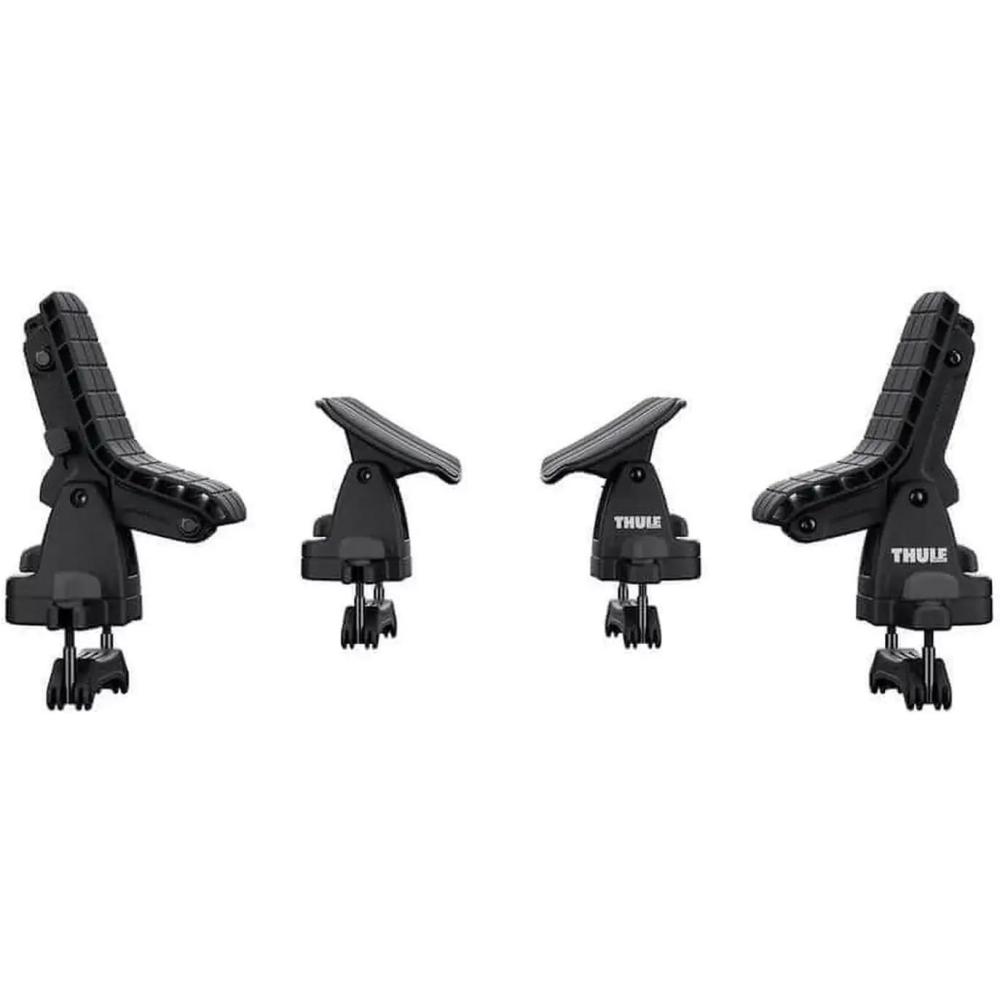 imageThule DockGlide  Carries kayaks up to 36quot wide  Fits all hull shapes  Kayak roof rack  Oneperson easy loading  75lb weight capacityBlack