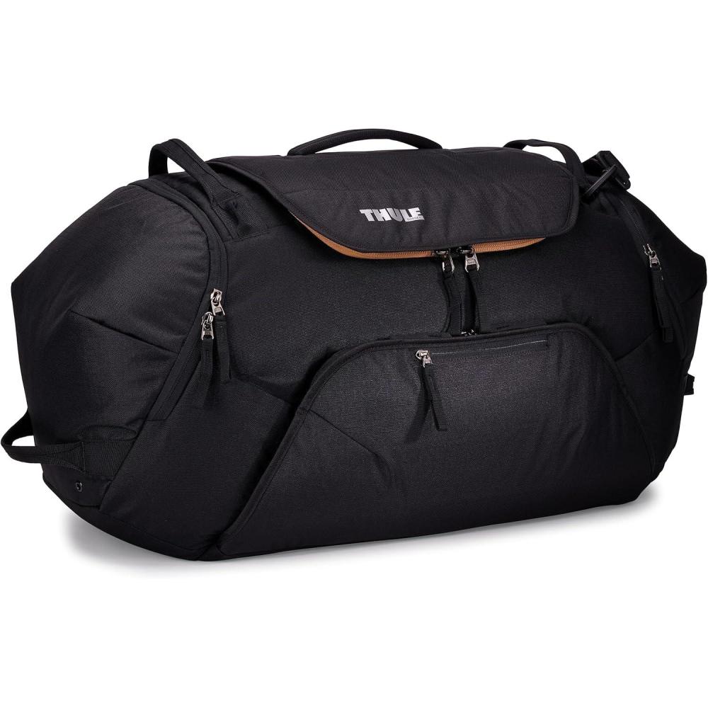 imageThule RoundTrip 80L Duffel  Storage compartments to organize and protect gear  Boot bag for ski and snowboard travel  Soft pocket for goggles and helmet  Dry bag includedBlack