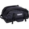 Thule Chasm Duffel bag, Weather-resistant materials, Easy packing, Converts to backpack, Internal pockets, Travel-ready(BLACK)