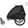 Thule Coaster XT 2-Seat Bicycle Trailer & Stroller(Black)