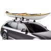 Thule DockGlide – Carries kayaks up to 36″ wide – Fits all hull shapes – Kayak roof rack – One-person easy loading – 75lb weight capacity(Black)