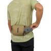 Thule Hip Hydration Hip Pack – Soft Zippered Phone Pocket – External Elastic Pockets – Inner Pockets for Organization – Reflective Details and taillight Loop(Faded khaki)