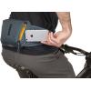 Thule Hip Hydration Hip Pack – Soft Zippered Phone Pocket – External Elastic Pockets – Inner Pockets for Organization – Reflective Details and taillight Loop(Dark Slate)