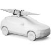Thule Hull-a-Port Aero Rooftop Kayak Rack – Carries 1 kayak – Anti-theft design – Foldable design – Rubber padding mounting surface – Easy strap management – 75lb weight capacity