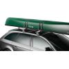 Thule Portage Canoe roof rack – Carries 1 canoe – Easy loading shape – Weather-resistant padding protects the canoe – Includes durable load straps with anti-scratch cover