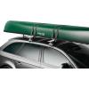 Thule Portage Canoe roof rack – Carries 1 canoe – Easy loading shape – Weather-resistant padding protects the canoe – Includes durable load straps with anti-scratch cover