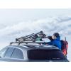 Thule SnowPack Ski/Snowboard Rack, Large (6 Pr/4 Boards), Silver(Black)