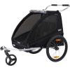 Thule Coaster XT 2-Seat Bicycle Trailer & Stroller(Black)