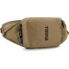 Thule Hip Hydration Hip Pack – Soft Zippered Phone Pocket – External Elastic Pockets – Inner Pockets for Organization – Reflective Details and taillight Loop(Faded khaki)