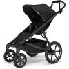 Thule Urban Glide 4-Wheel Single Child All-Terrain Stroller, Full-Suspension System, Air-Filled Tires, Upright seat with Adjustable Recline and Built-in Leg Rest, Baby Stroller(Black)