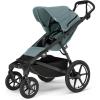 Thule Urban Glide 4-Wheel Single Child All-Terrain Stroller, Full-Suspension System, Air-Filled Tires, Upright seat with Adjustable Recline and Built-in Leg Rest, Baby Stroller(Mid Blue)