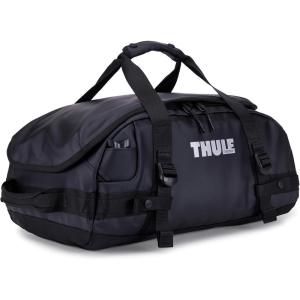 Thule Chasm Duffel bag, Weather-resistant materials, Easy packing, Converts to backpack, Internal pockets, Travel-ready(BLACK)