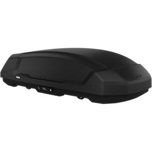 Thule Force 3 – Size XL – 18 cu ft – Aerodynamic roof Mounted Box – Dual-Sided Opening with Locks – Tool-Free Install – Weatherproof Design – for SUVs, Trucks, Cars, EVs and More(Medium)