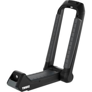 Thule Hull-a-Port Aero Rooftop Kayak Rack – Carries 1 kayak – Anti-theft design – Foldable design – Rubber padding mounting surface – Easy strap management – 75lb weight capacity