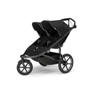 Thule Urban Glide 3 Single Child All-Terrain Stroller, Full-Suspension System, Air-Filled Tires, Upright seat with Adjustable Recline and Built-in legrest, Black(Black)